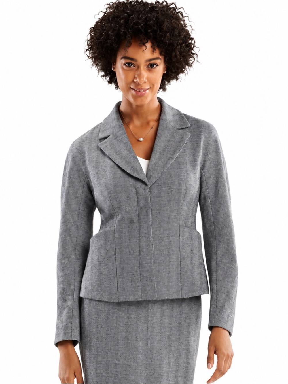 M.M.LaFleur Wakefield Zip Jacquard Tailored Blazer Jacket Size 12 New With Tags!